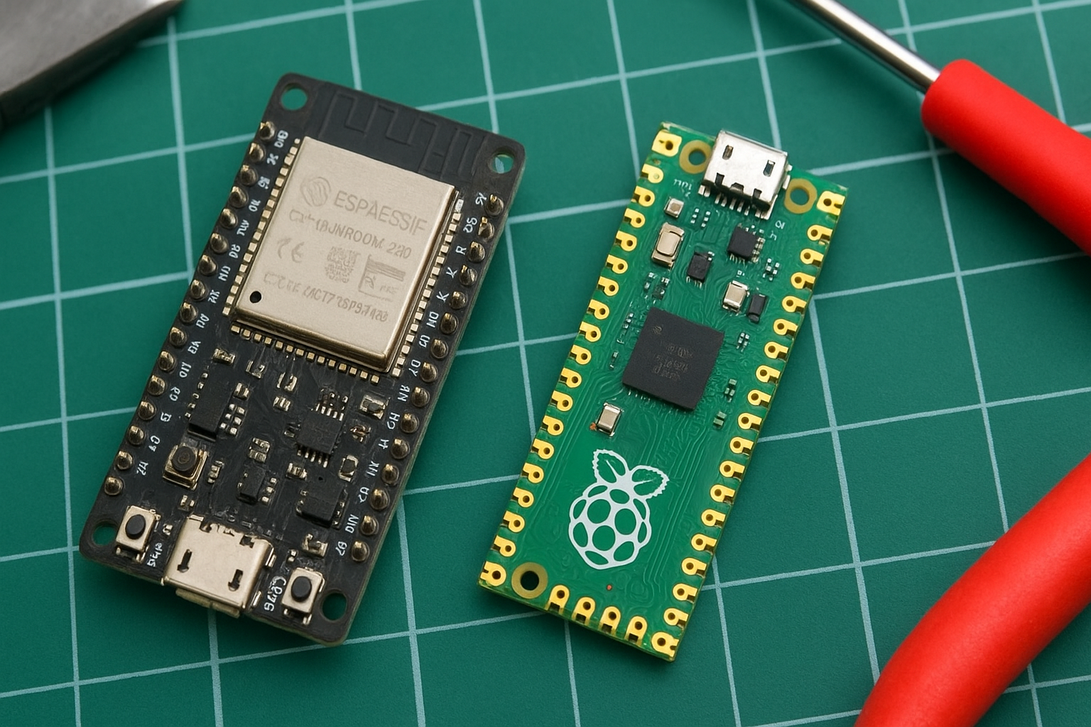 esp32 vs raspberry pi pico